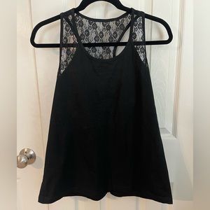 Black Lace Tank
